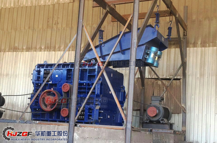 輥式破碎機 輥式破碎機現場(chǎng)應用