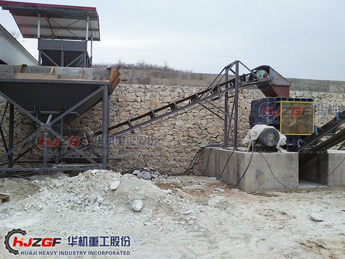 石灰石破碎機 石灰石對輥破碎機
