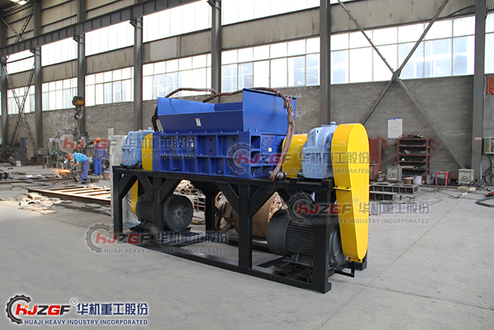 對輥破碎機，對輥撕碎機