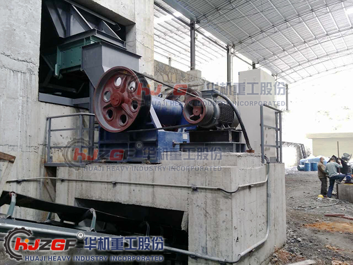 對輥破碎機