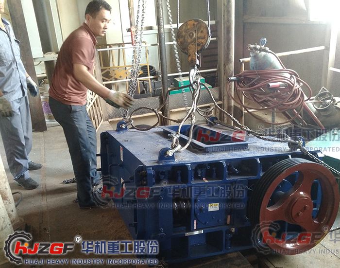 輥破,對輥破碎機
